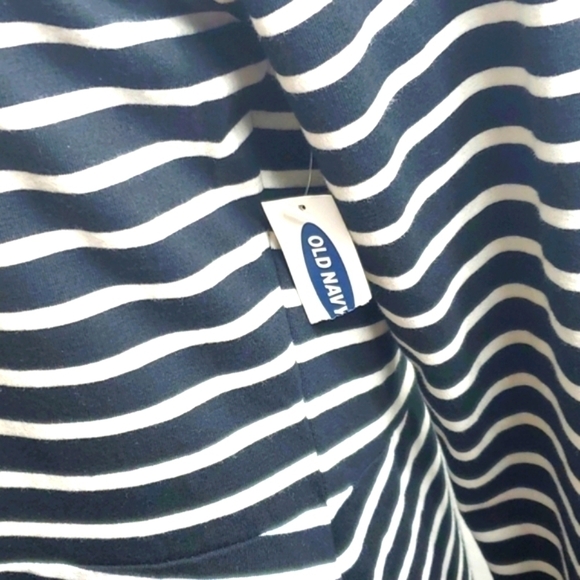 Old Navy Striped 3/4 Sleeve T-Shirt Dress Size Large - Picture 9 of 11